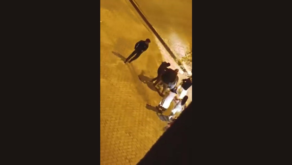 Elazığ'da iki grup arasında tekmeli yumruklu kavga