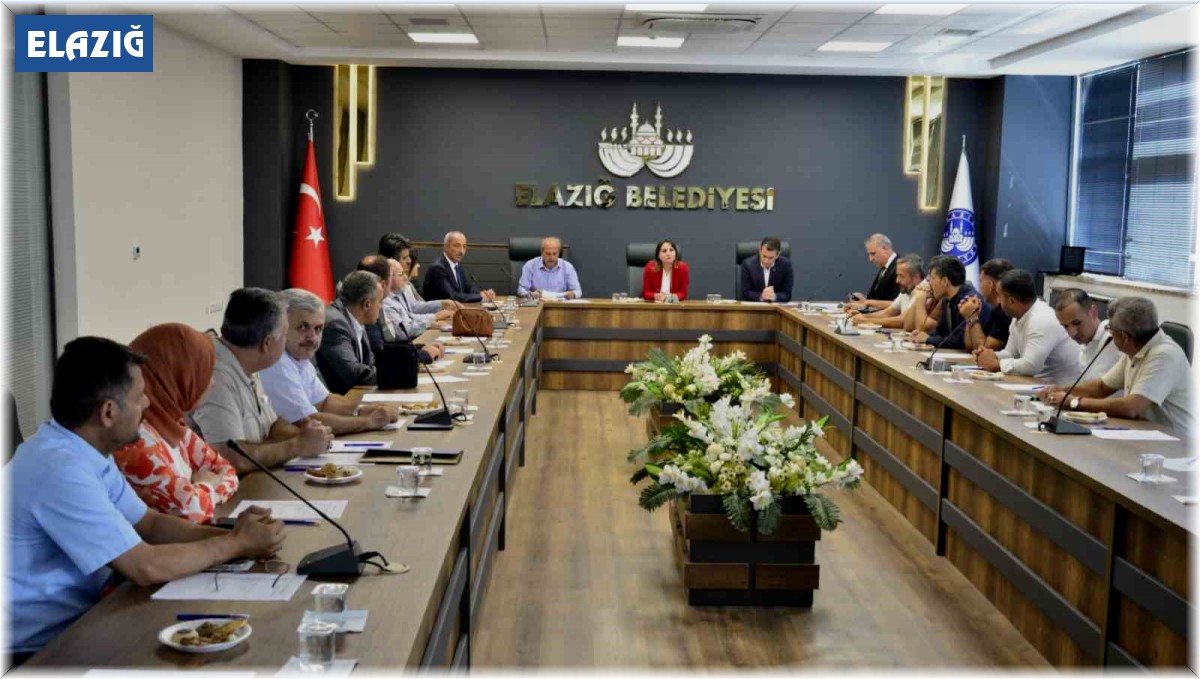 Elazığ'da İl Hayat Boyu Öğrenme Komisyonu Toplantısı