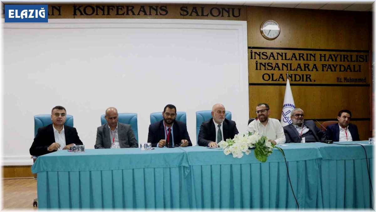 Elazığ'da imam hatip ve müezzin kayyımlarla mutat toplantısı yapıldı