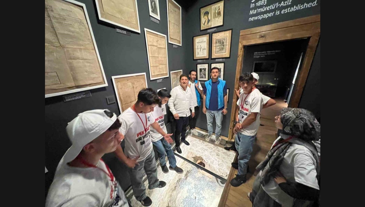 Elazığ'da "İpek Yoluna Bir Yolculuk Bin Keşif" projesi sürüyor