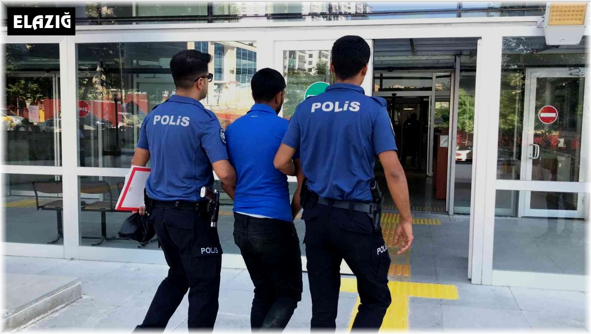 Elazığ'da iş yerinden palet çalan şüpheli yakalandı
