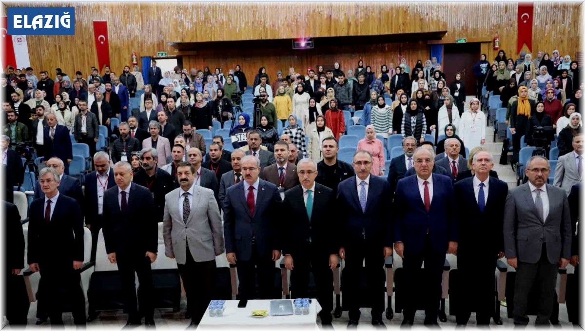 Elazığ'da 'İslam ve Medeniyet 3. Uluslararası Sempozyumu' düzenlendi