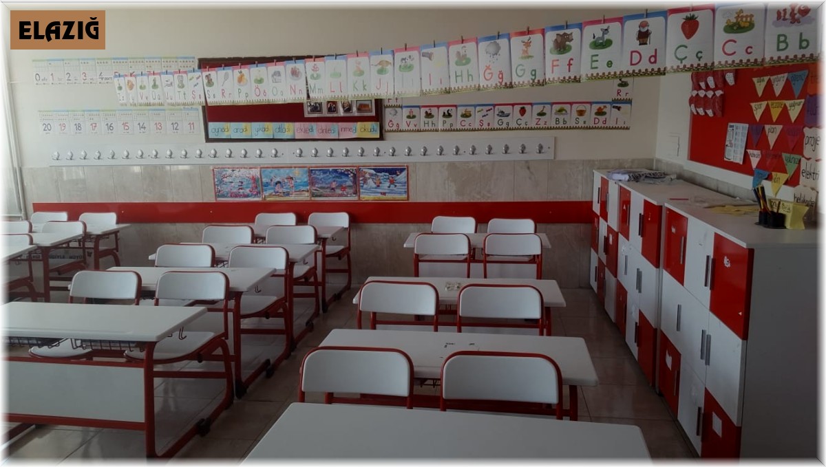 Elazığ'da İsmet Paşa Ortaokulu yapılan çalışmalar ile yenilendi