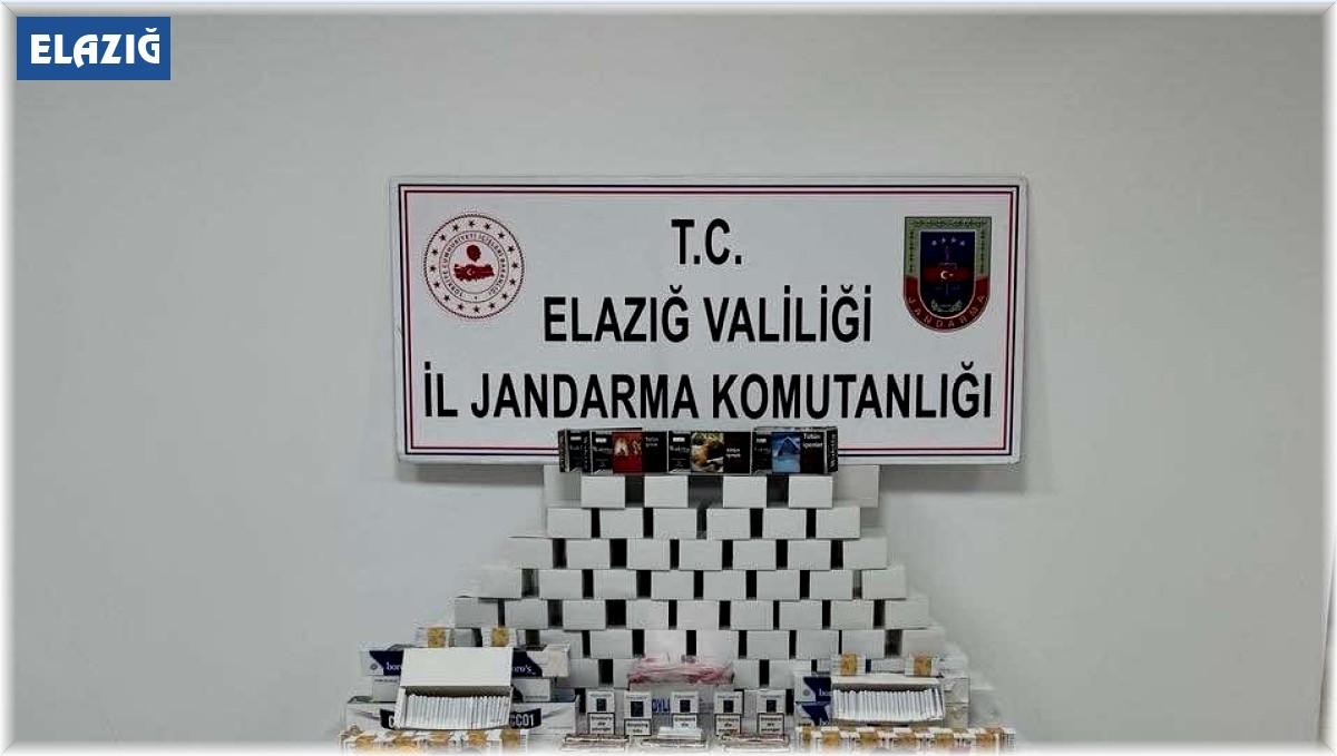 Elazığ'da jandarma ekipleri, kaçakçılığa fırsat vermiyor