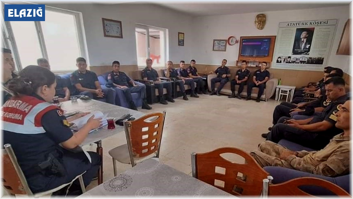 Elazığ'da jandarma personeline biyokaçakçılık eğitimi
