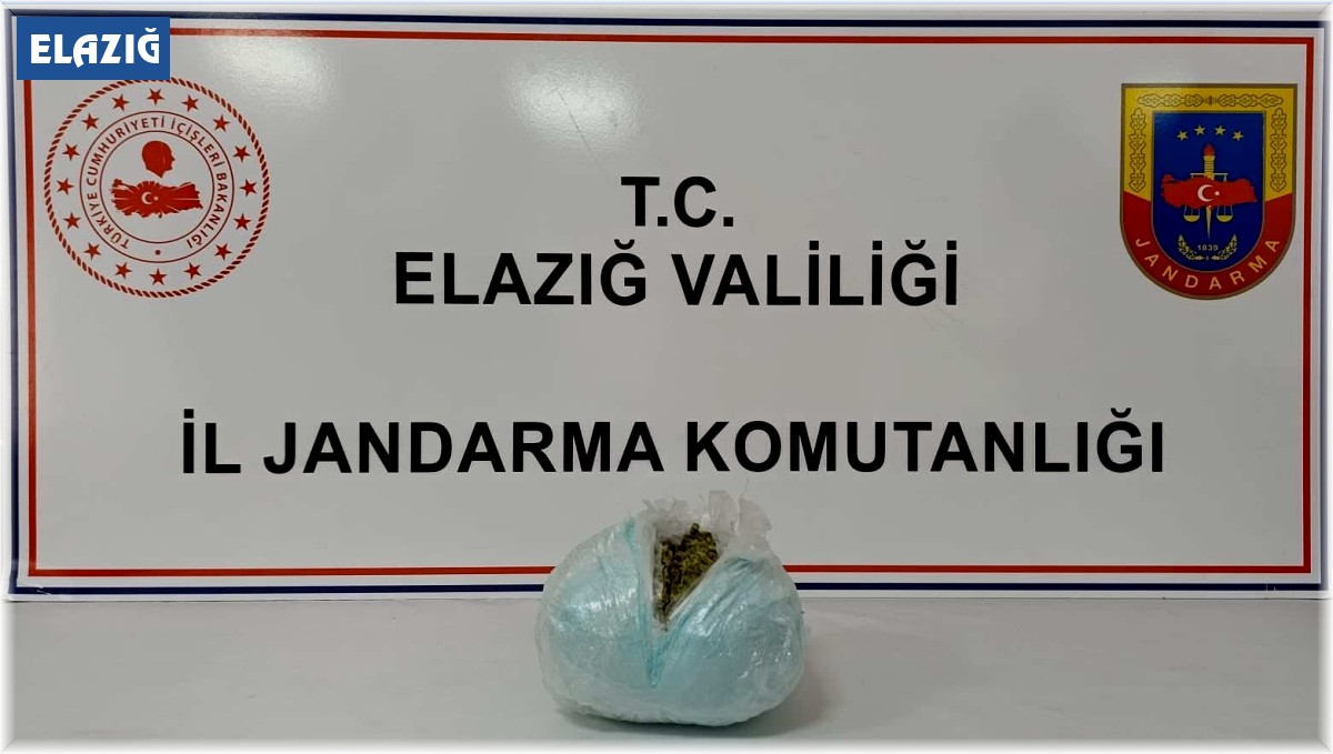 Elazığ'da jandarma uyuşturucuya geçit vermiyor