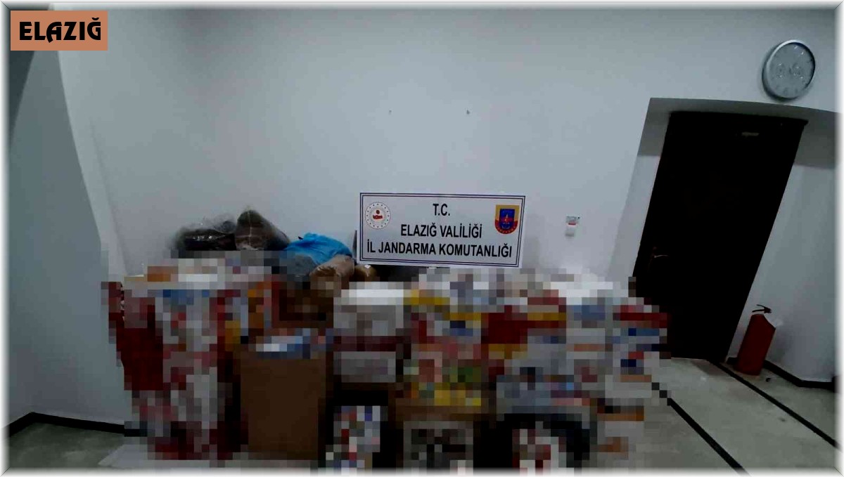 Elazığ'da jandarmadan kaçakçılara geçit yok