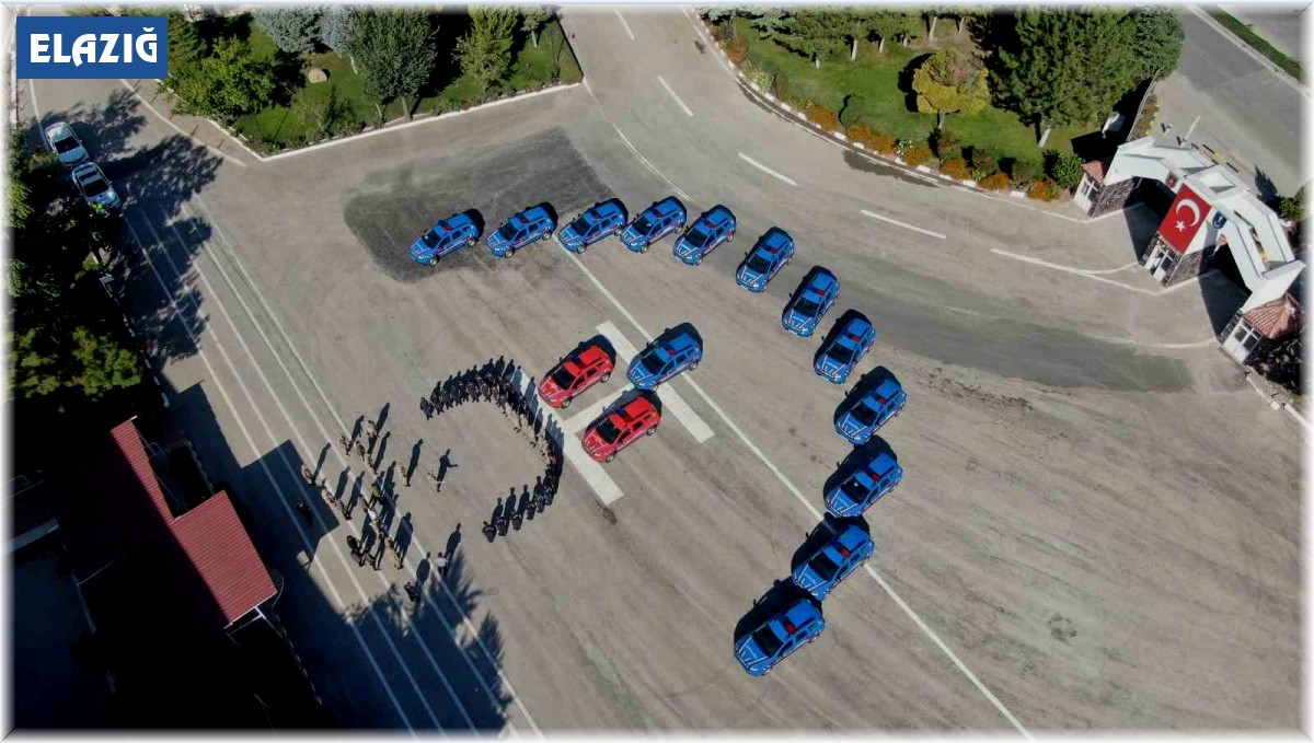 Elazığ'da jandarmaya 15 yeni araç tahsisi yapıldı