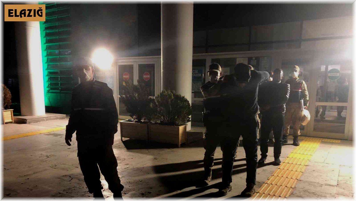 Elazığ'da kablo çalan hırsızlar tutuklandı