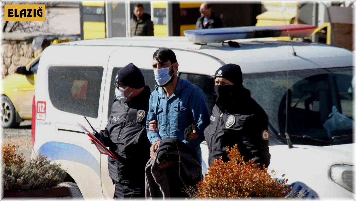 Elazığ'da kablo çalan şüpheli tutuklandı