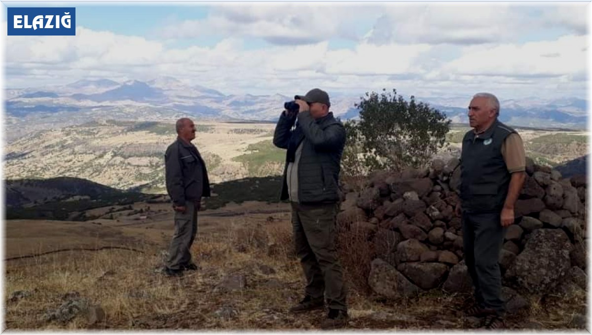 Elazığ'da kaçak avcılığın önlenmesi için denetimler sürüyor