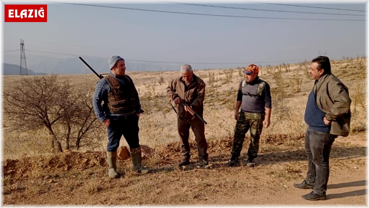 Elazığ'da kaçak avlanan 1 kişiye ceza kesildi