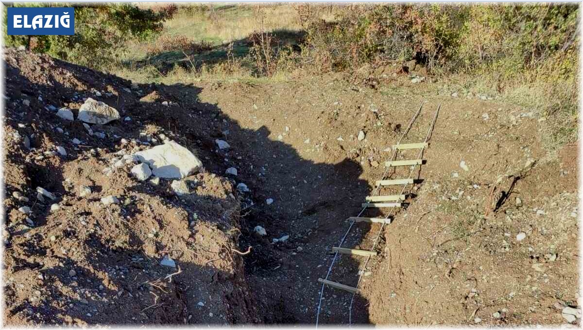 Elazığ'da kaçak kazı yapan 5 şüpheli suçüstü yakalandı