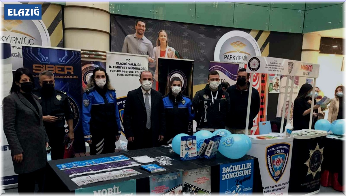 Elazığ'da 'Kadına Şiddete Hayır' stantları kuruldu