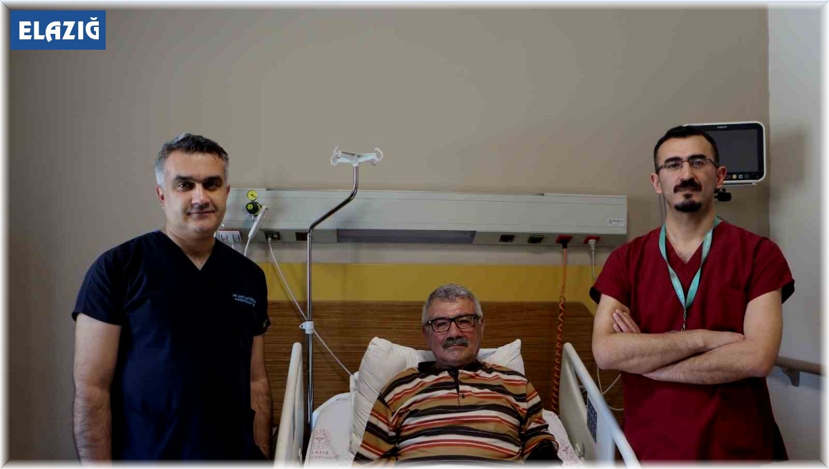 Elazığ'da kalp damarı tıkanıklığında ilk kez damar içi ultrason cihazı kullanıldı