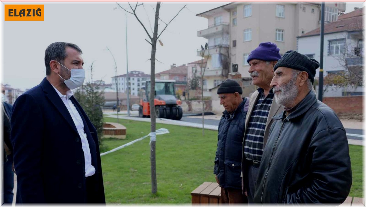 Elazığ'da kanal boyu çevre düzenleme ve park yapım işi projesinde sona gelindi