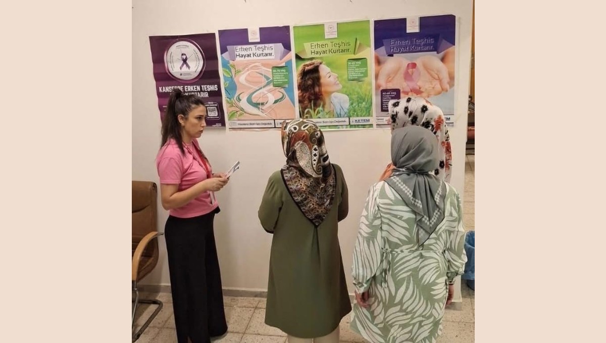 Elazığ'da kanser taraması hakkında bilgilendirme yapıldı