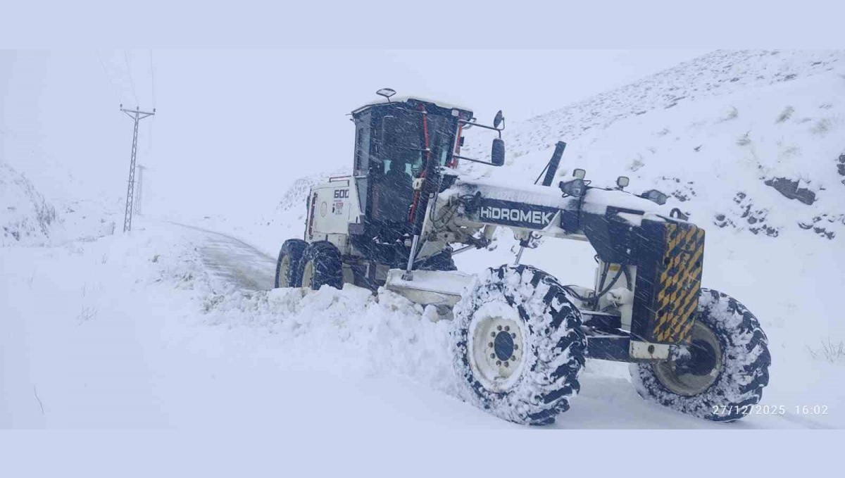 Elazığ'da kapalı köy yolu kalmadı