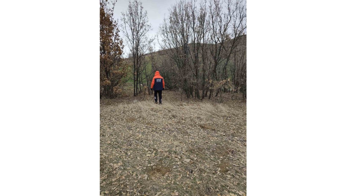 Elazığ'da kaybolan yaşlı adamı arama çalışmaları sürüyor