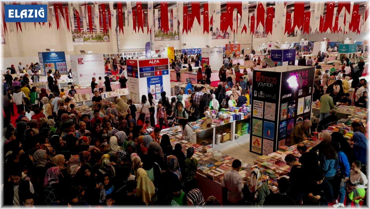 Elazığ'da "Kitap Fuarı" yoğun katılımla açıldı