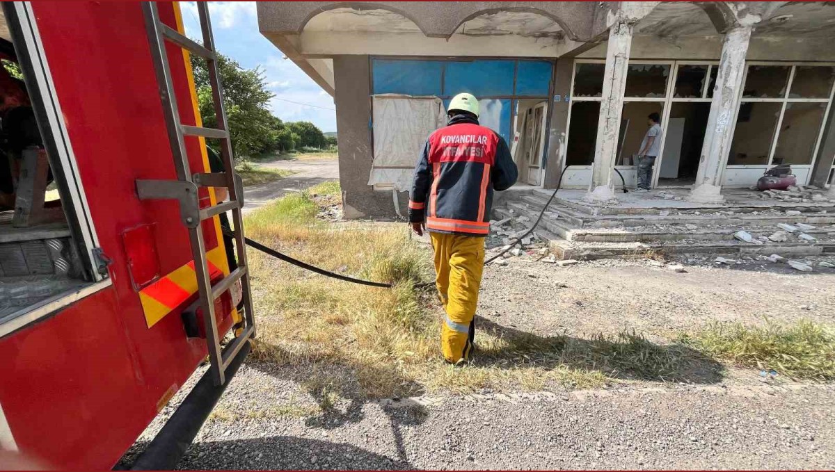 Elazığ'da korkutan yangın