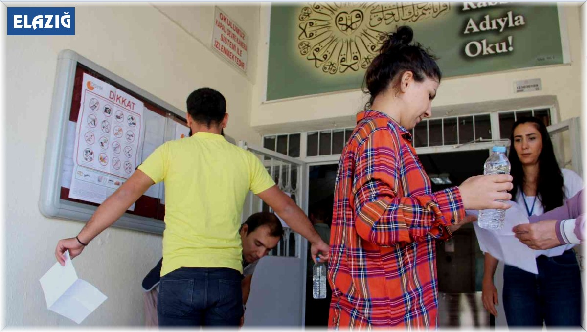 Elazığ'da KPSS heyecanı
