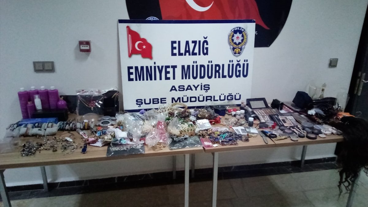 Elazığ'da kuaförden hırsızlık yapan kişi tutuklandı