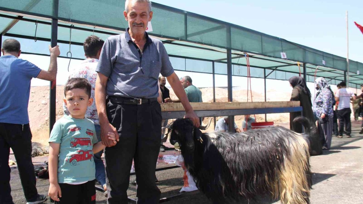 Elazığ'da kurban kesimi ikinci gününde de devam etti