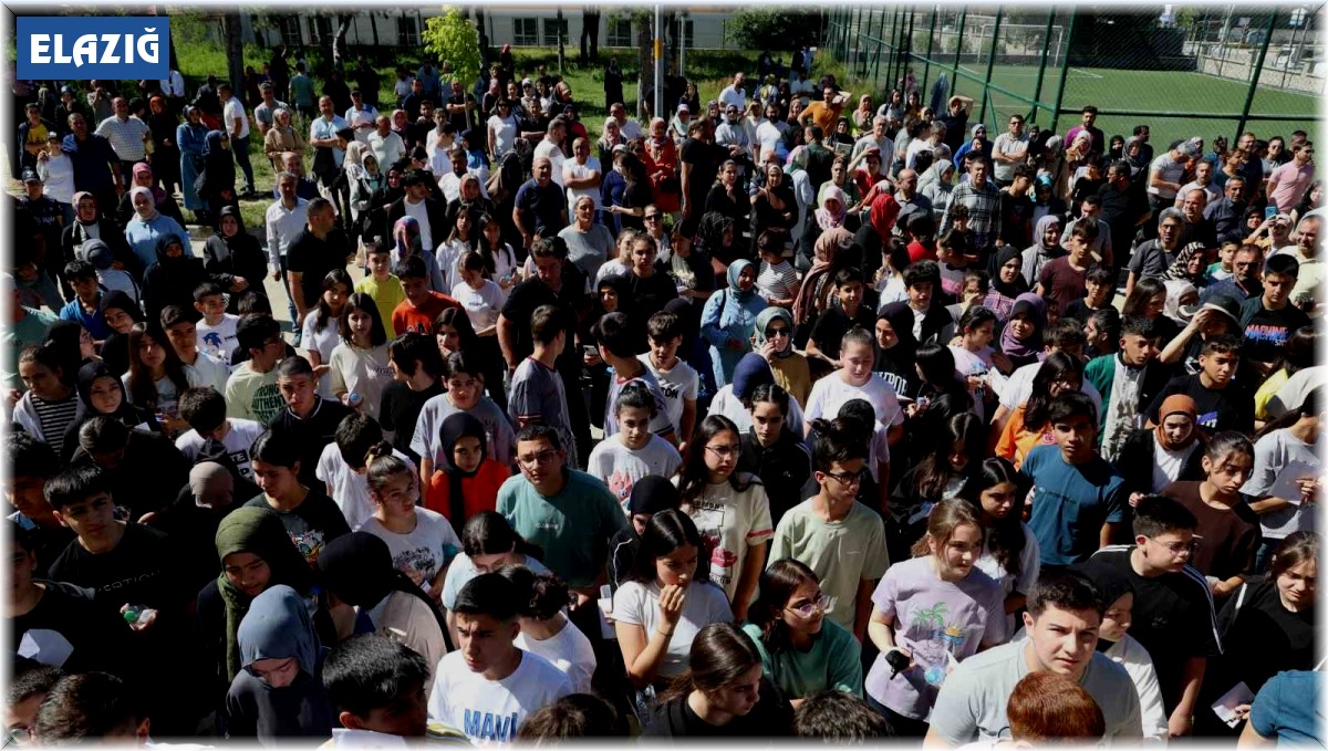 Elazığ'da LGS heyecanı