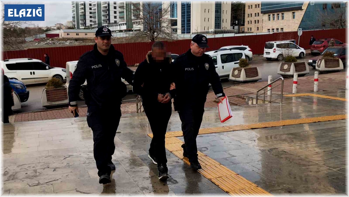 Elazığ'da makaron ve tütün çalan zanlı yakalandı