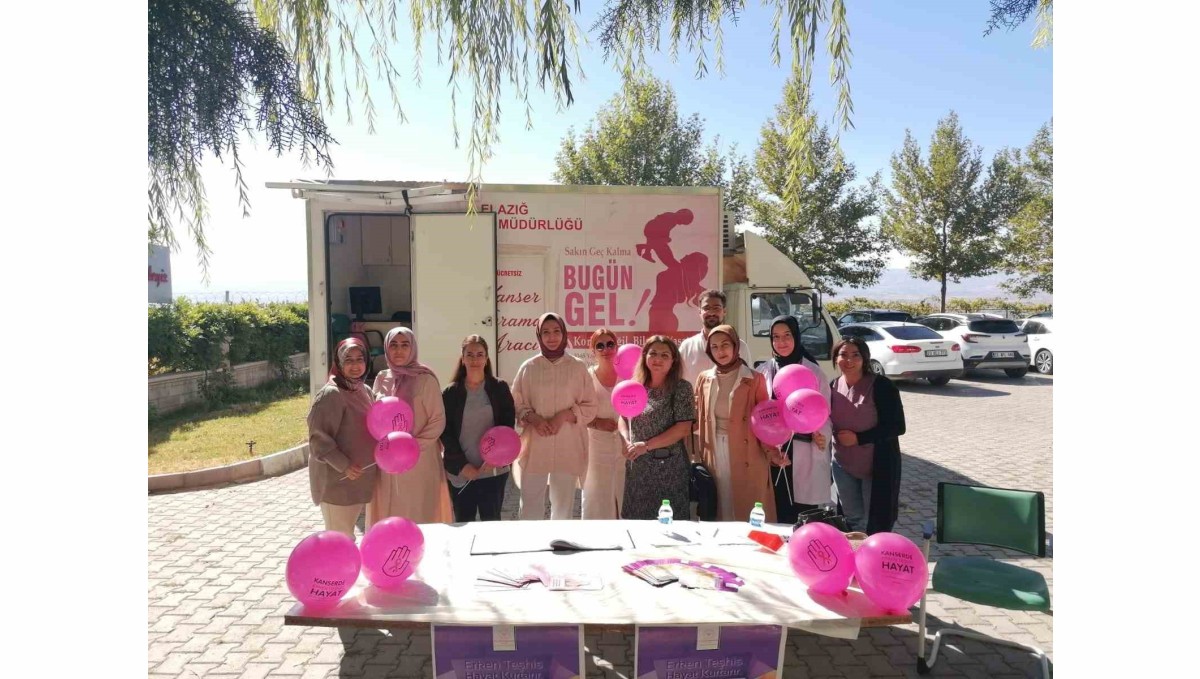 Elazığ'da meme kanseri farkındalık çalışması