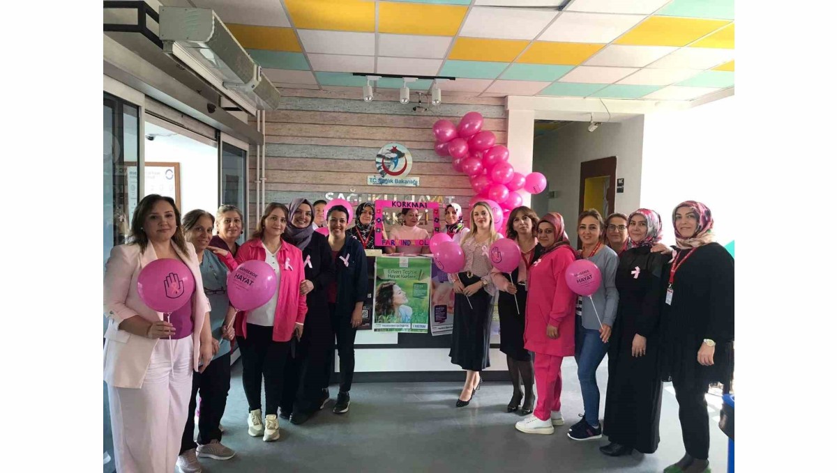 Elazığ'da meme kanseri farkındalık etkinliği