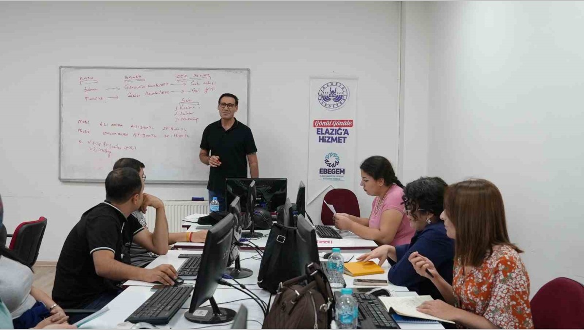 Elazığ'da meslek eğitim kurslarına yoğun ilgi