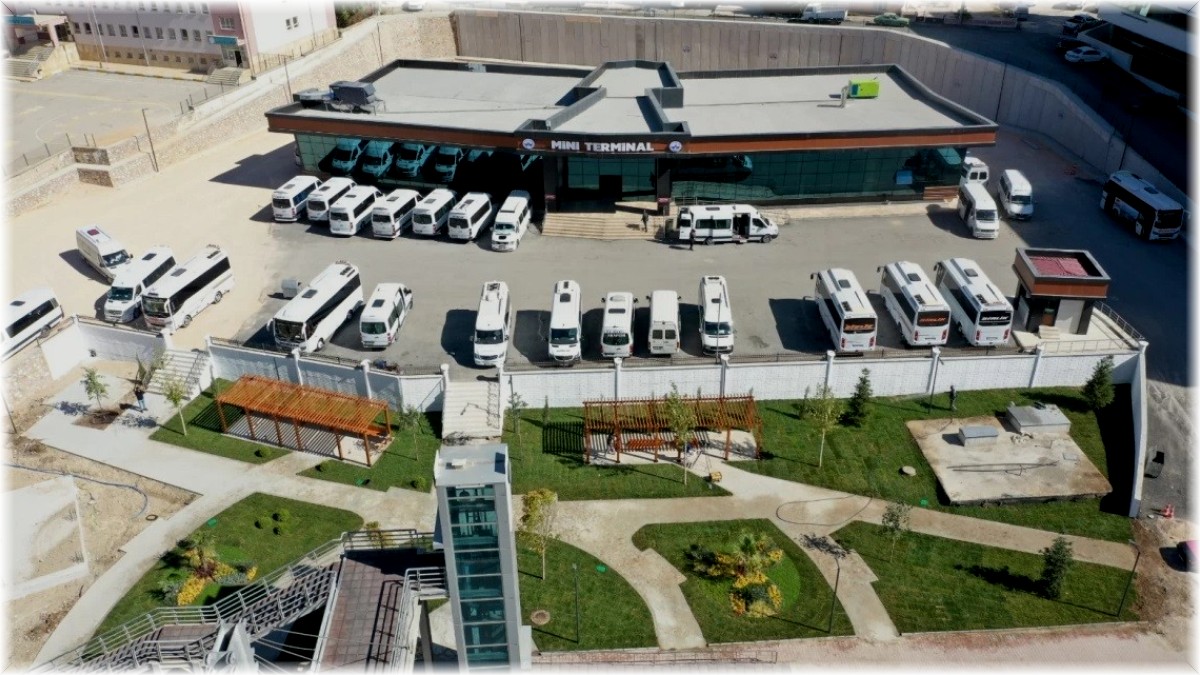 Elazığ'da mini terminal binası tamamlandı