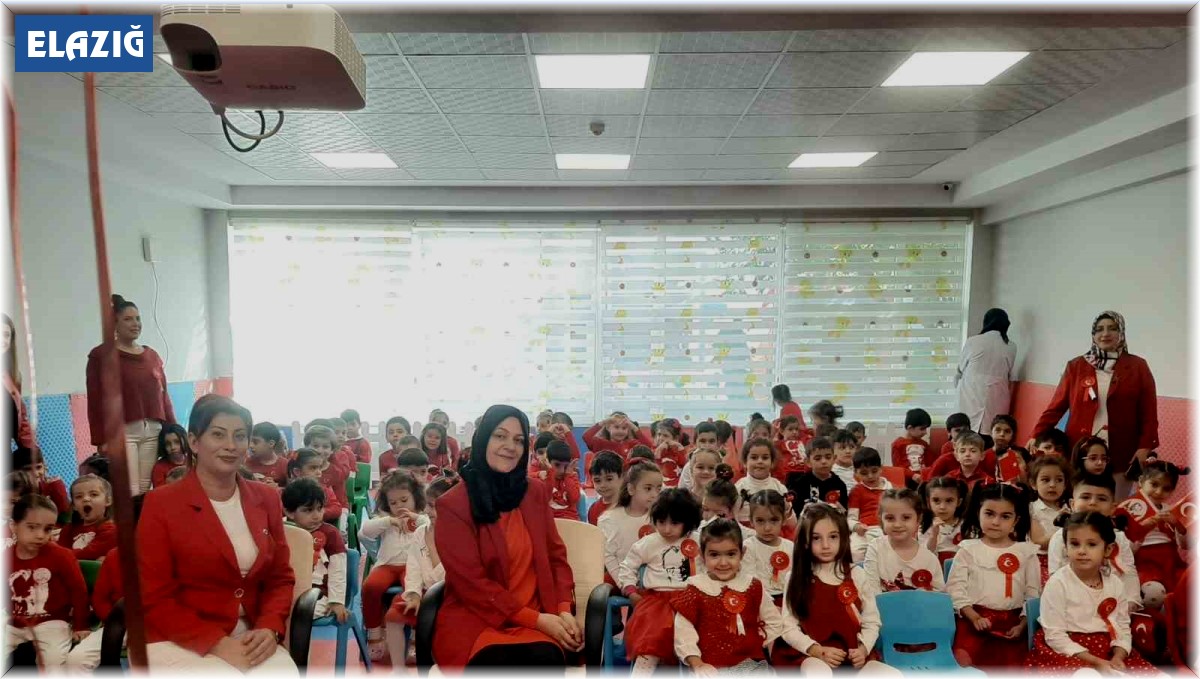 Elazığ'da miniklerin 29 Ekim coşkusu