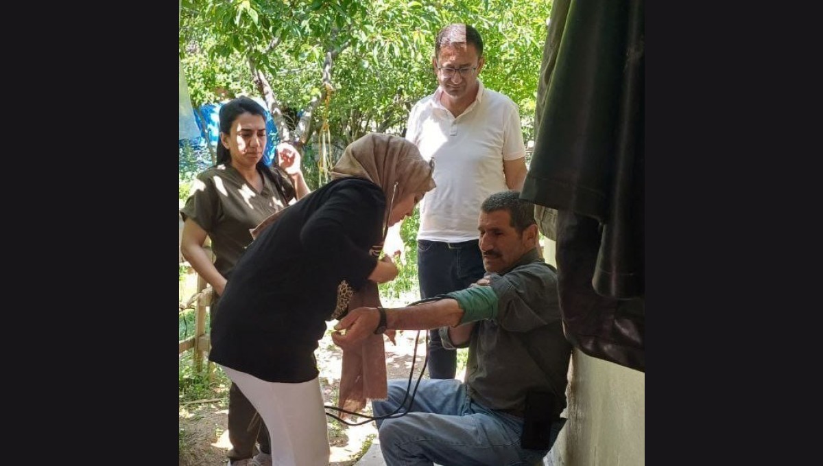 Elazığ'da mobil sağlık taraması hizmeti