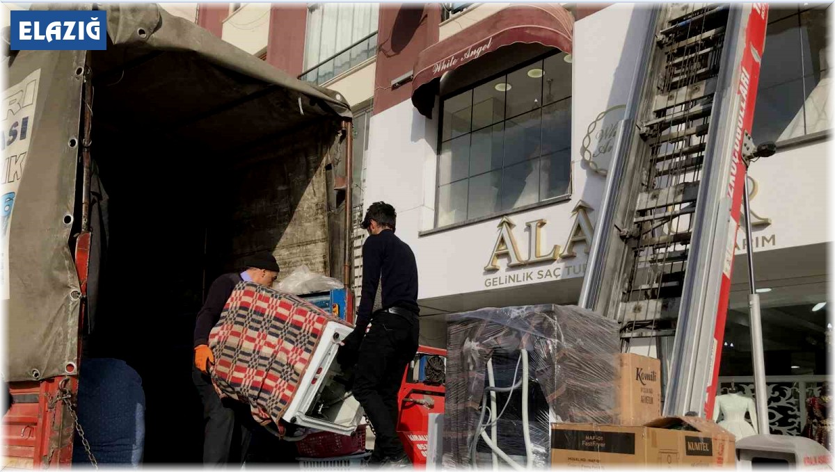 Elazığ'da nakliyeciler taleplere yetişemiyor