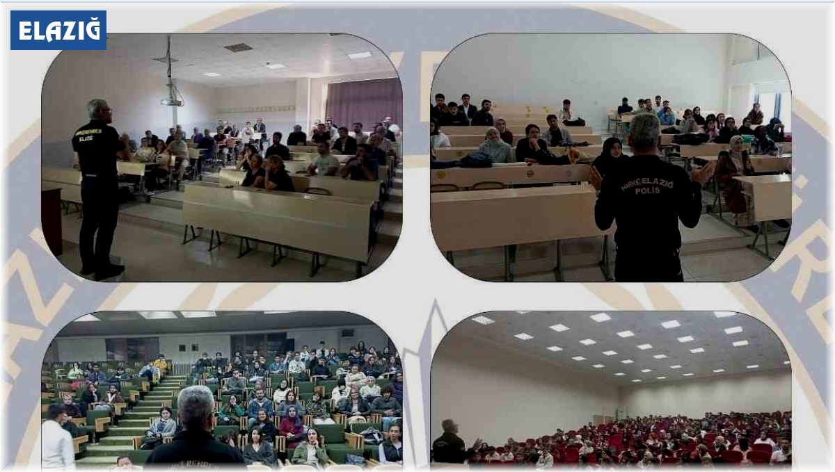 Elazığ'da Narko-Gençlik ve Narko-Rehber eğitimi