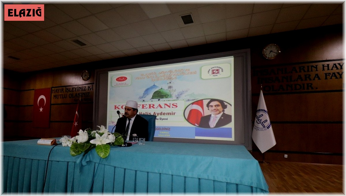 Elazığ'da 'Nebevi Davet' konulu konferans