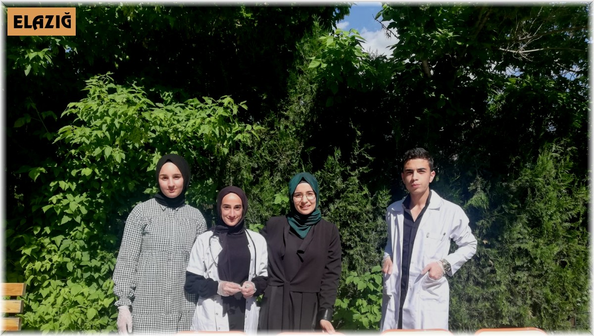 Elazığ'da öğrencilerden anlamlı etkinlik