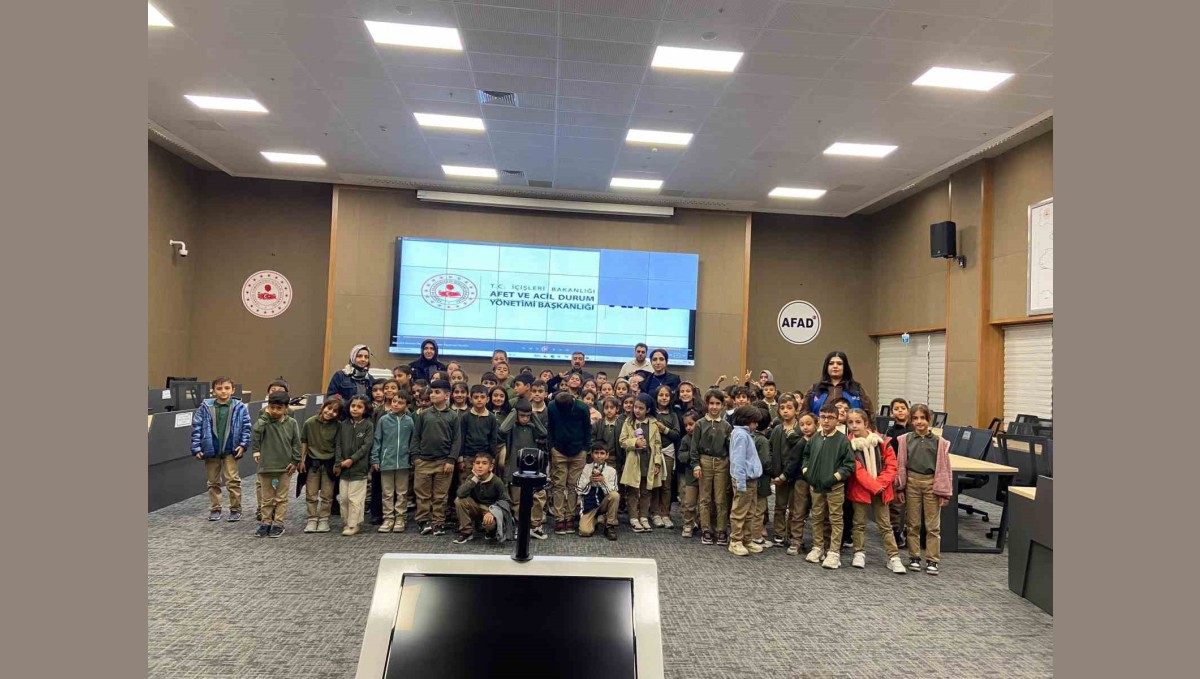 Elazığ'da öğrencilere afet farkındalık eğitimi