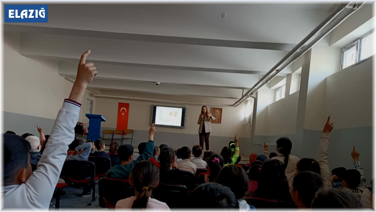 Elazığ'da öğrencilere gıda güvenirliği eğitimi