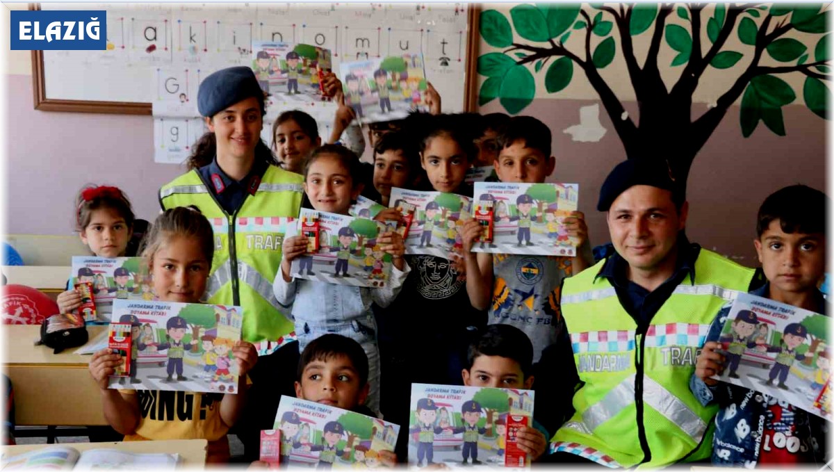 Elazığ'da öğrencilere trafik güvenliği eğitimi verildi