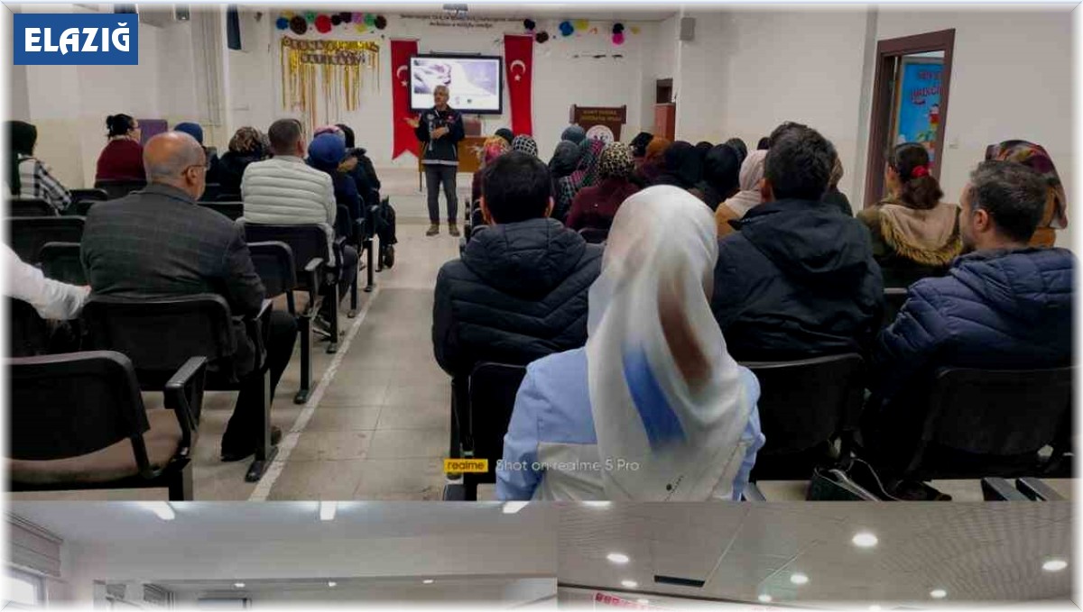 Elazığ'da öğretmen ve velilere 'Narkorehber' eğitimi verildi