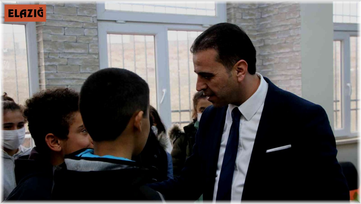 Elazığ'da 'Okul Destek Projesi' kapsamında öğrenci ve aileleriyle bir araya gelindi