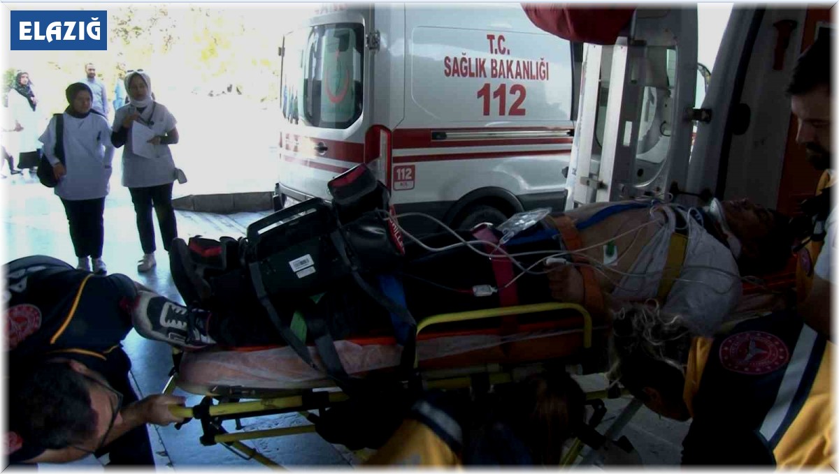 Elazığ'da okul duvarından düşen öğrenci yaralandı