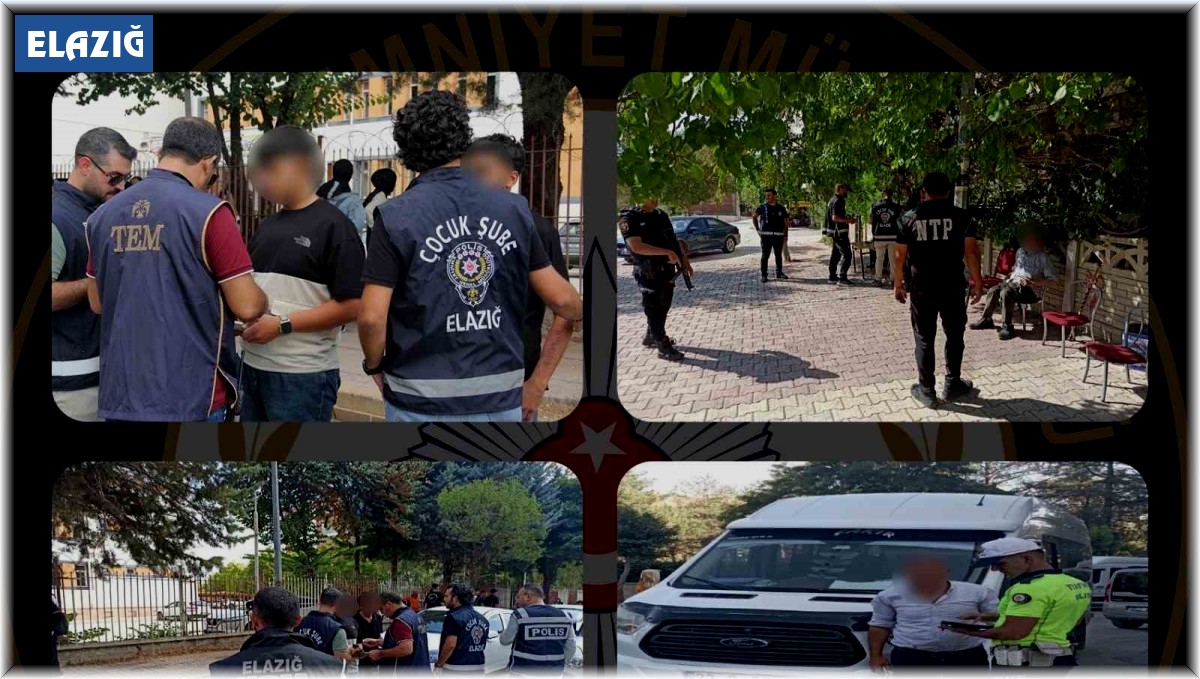 Elazığ'da okul önü denetimleri başladı