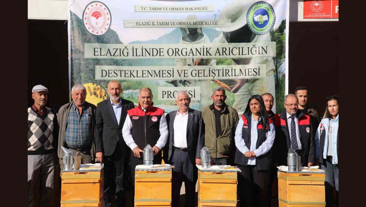 Elazığ'da 'Organik Arıcılığın Desteklenmesi ve Geliştirilmesi' Projesi