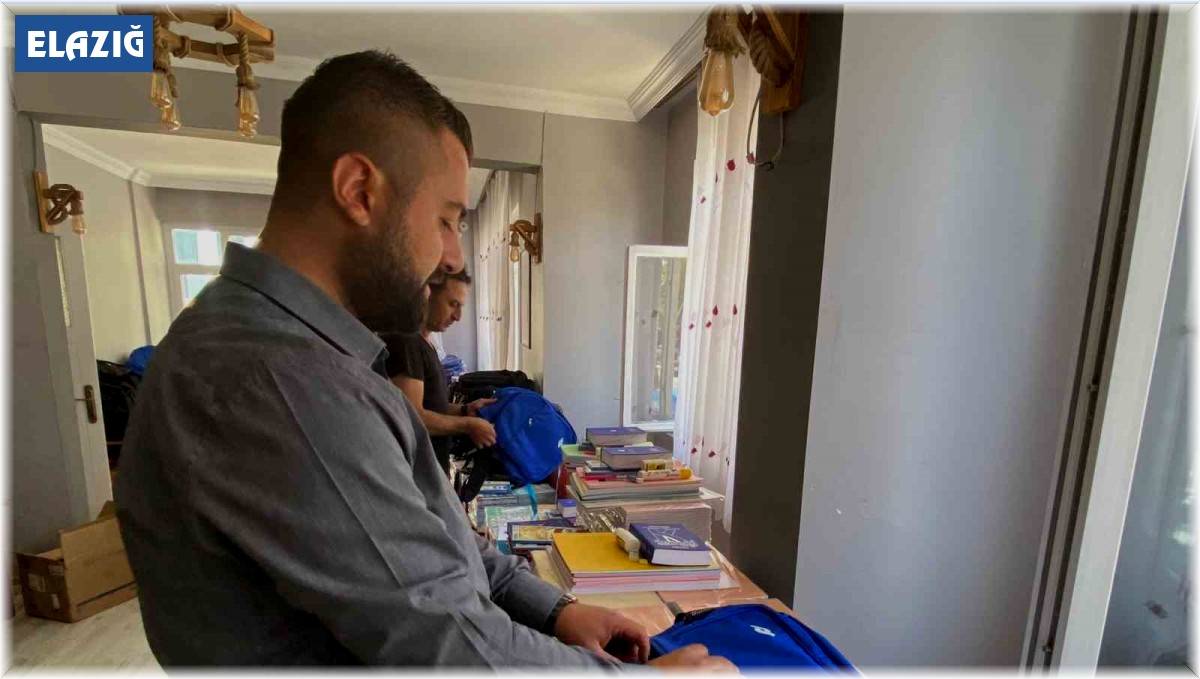 Elazığ'da örnek 'Eğitim' çalışması: Bin 500 öğrenciye kırtasiye yardımı