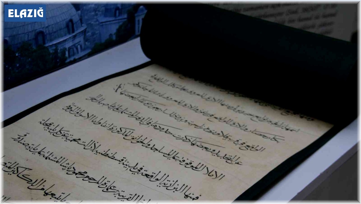 Elazığ'da Osmanlı kültür mirası eserleri sergilendi